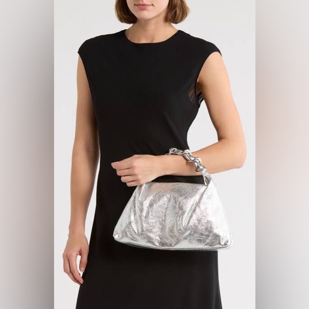 Aimee Kestenberg Leather Handbag Space Silver